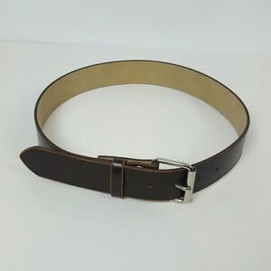 Women's Faux Leather Belt Brown  Size  S/M    30"‎